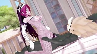 Rosaria’s Hillachurl fuck scene is filled with intense ahegao moments
