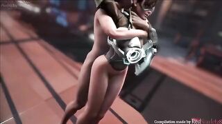 Overwatch Tracer 2021 compilation with sound, a popular SFM choice