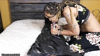First Time Performing: A Sloppy BJ Scene with a Handjob Twist