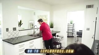 Horny Latina Emily Willis gets her juicy ass pounded by Keiran Lee