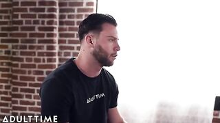 Seth Gamble shares a stunning threesome with Emily Willis and Kira Noir