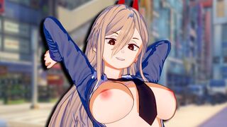 Chainsaw Man Power Hentai is a popular animation among fans
