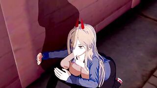 Chainsaw Man Power Hentai is a popular animation among fans