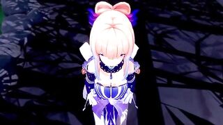 Kokomi gets her pussy full of cock in 3D hentai