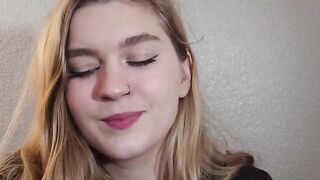 A girl studies at home and eventually calls her boyfriend to fuck