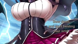 An affair with Akeno, a captivating Hentai JOI experience set in the Highschool DxD universe