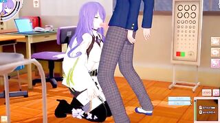 Play Koikatsu! and fuck big tits anime girl Moona Hoshinova