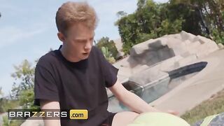 Dee Williams and her stepdaughter Daya Knight enjoy a passionate ride together