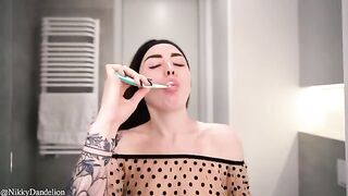 A girl woke up with a stranger in her bed and she got fucked hard