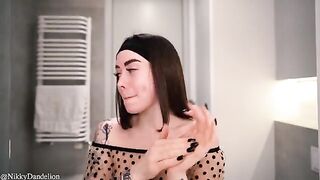 A girl woke up with a stranger in her bed and she got fucked hard