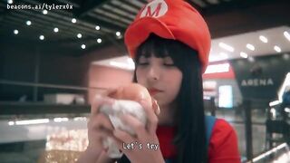 The Super Mario Bros. movie with exhibitionism and sex scenes