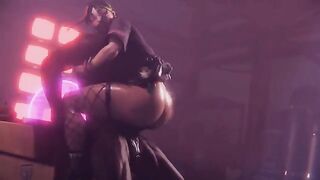 Black women in intense action during Fortnite, a first!