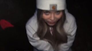 A slutty girl gets fucked by skaters for joining their gang in a wild scene