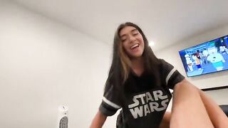 Sister's best friend is rebounding on my dick