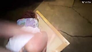 This ebony teeny is a total bitch in bed. She needs hard anal sex