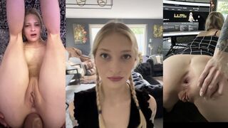 Teen Anal Babe craves intense, rough anal sex sessions