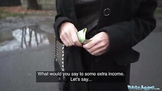 Hot blonde MILF teacher Susanie Grande gets banged outdoors for cash