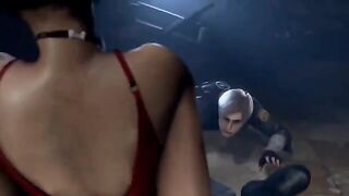 Ada Wong getting fucked in a unique 3D animation