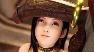 Tifa's Dark Side - Final Fantasy VII Hentai Boob Job