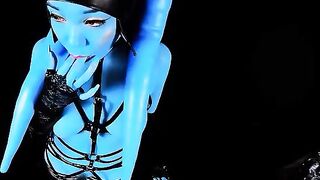 Alien Twi'lek gets trained to be a whore in this parody