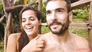 Skinny babe Adam has a steamy affair with hot Eve