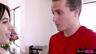 Aria Valencia admits to her stepbrother that she has impulse control issues, getting intimate