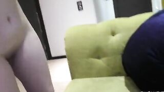 Incredible bubble ass teen student gets fucked hard and deep