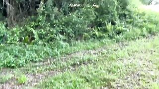 First sextape of this young French couple in the forest is now available