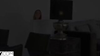 Kelly celebrates her birthday with a hot anal threesome