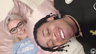 A fat ass PAWG, Rharri Rhound, gets her pussy clapped by roommate Lil D