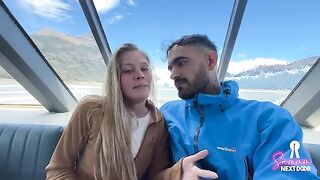 A guy with a rock hard cock woke up this cute petite babe
