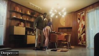 The college girl gets fucked by her mild mannered tutor