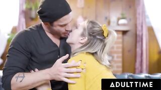 Aiden Ashley gets fucked hard on the first date by Nathan Bronson