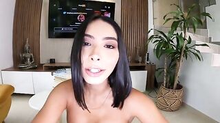 Would you like to be my personal trainer? Exclusive footjob video
