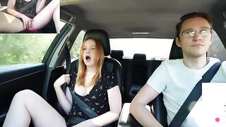 A surprise for Verlonis while driving with a remote toy