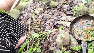 A viral video of a Filipino single mom cooking and getting intimate outdoors