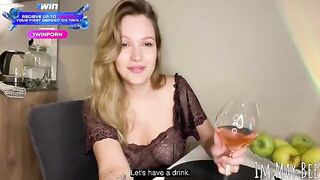 A romantic evening with my beautiful e-girl in POV
