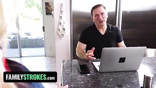 Stepdad fucked his stepdaughter Chloe Rose every day before and after school