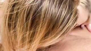 A tattooed girl is having fun with her stepbrother and his friend in an FFM scene