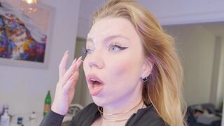 My tiny pussy made him cum 3 times and one on my FACE