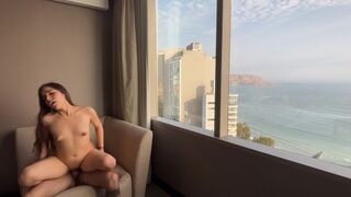 I fucked like a slut in the hotel and I hope my boyfriend never sees this video