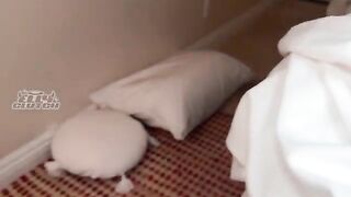 I share a bed with my sister's best friend - a very hot girl