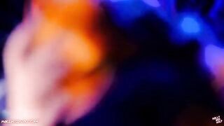 Asuka Langley’s pussy gets creampied after a sloppy blowjob