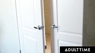 Carter Cruise gets voyeured by hot MILF Alexis Fawx again