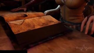 The Awakening part 1 & 2, (Triss from The Witcher) - amazing hentai video