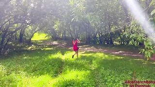 A young French girl is eager to experience intense passion