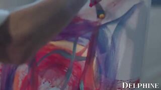Art teacher Silvia Saige seduces her student with passionate, intense encounters