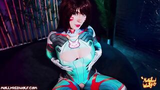 NERF This! Dva gets triple damage in intense cosplay action