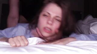 The Perfect Girlfriend - Hardcore pussy pounding with petite teen