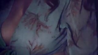 Night sex with my wife and her amazing big boobs
